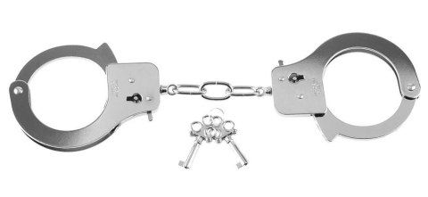 FFS Metal Handcuffs Silver FFS Metal Handcuffs Silver