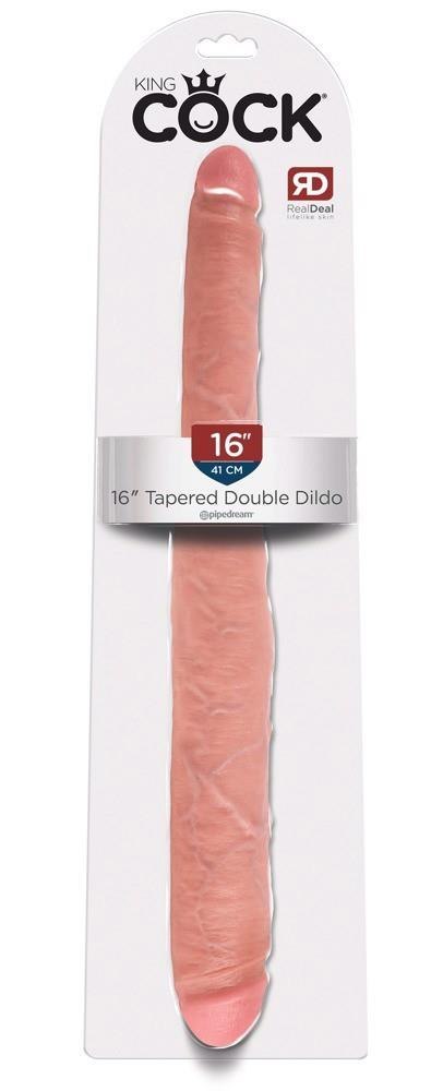KC 16" Tapered Double Dildo Li KC 16" Tapered Double Dildo Li