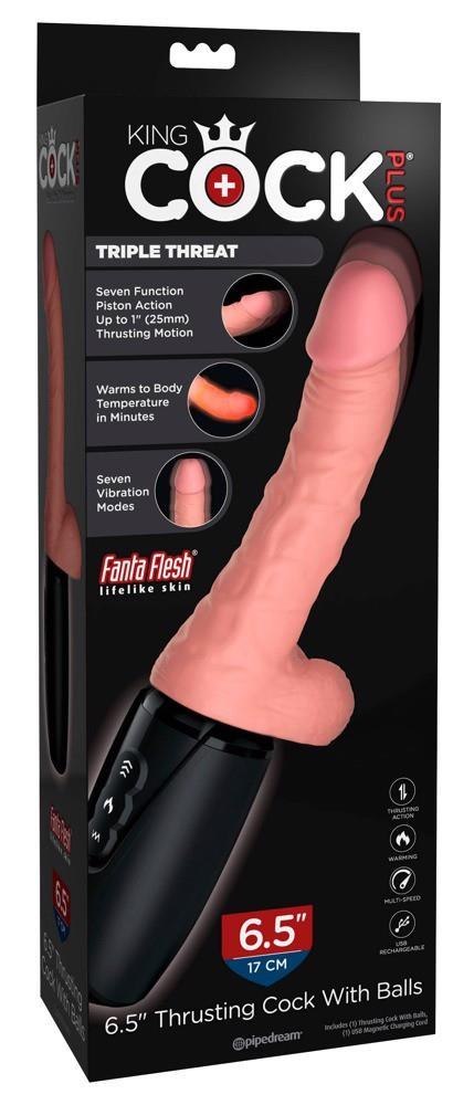 KCP 6.5 Thrusting Cock with Ba KCP 6.5 Thrusting Cock with Ba