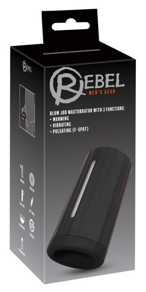 Rebel Masturbator with 3 funct Rebel Masturbator with 3 funct