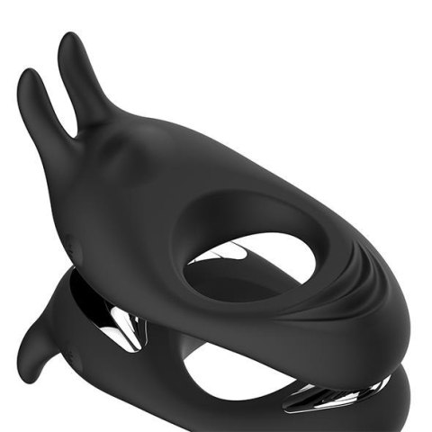 FeelzToys - Zeus Dual Vibe Cock Ring Black FeelzToys - Zeus Dual Vibe Cock Ring Black