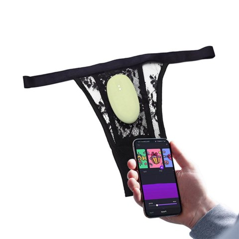 Wibrator do Majtek Sterowany Aplikacją | NYX SMART PANTY VIBRATOR GREEN Wibrator do Majtek Sterowany Aplikacją | NYX SMART PANTY VIBRATOR GREEN