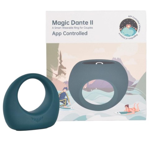 Pierścień na Penisa z Aplikacją | Dante II Smart Wearable Ring Pierścień na Penisa z Aplikacją | Dante II Smart Wearable Ring
