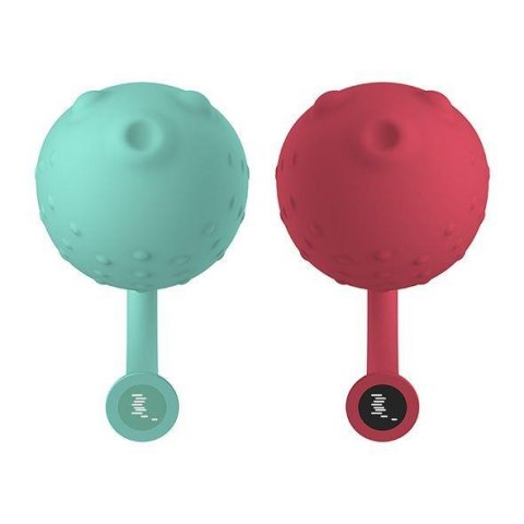 Fugu Smart Wearable Vibrator Red | Wibrator z aplikacją Fugu Smart Wearable Vibrator Red | Wibrator z aplikacją