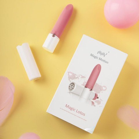 Obrotowy Masażer w Kształcie Szminki | Lotos App Controlled Mini Vibrator Obrotowy Masażer w Kształcie Szminki | Lotos App Controlled Mini Vibrator