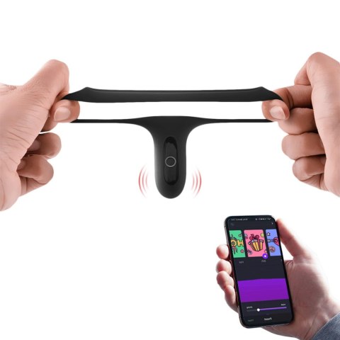 Pierścień na Penisa Sterowany Aplikacją | Rise Smart Wearable Cockring Black Pierścień na Penisa Sterowany Aplikacją | Rise Smart Wearable Cockring Black