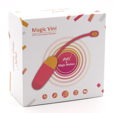 Vini App Controlled Love Egg Orange | Kieszonkowy Wibrator z Aplikacją Vini App Controlled Love Egg Orange | Kieszonkowy Wibrator z Aplikacją