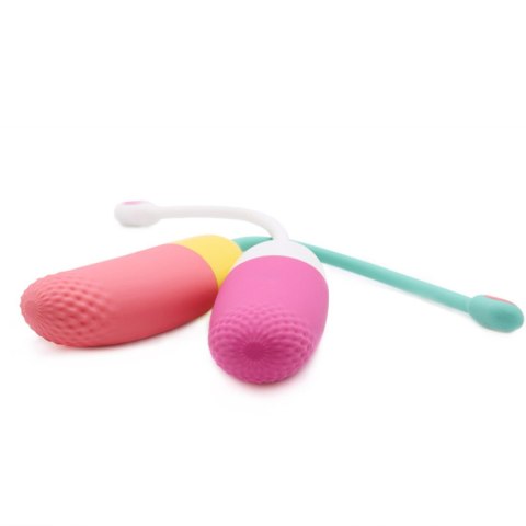 Kieszonkowy Wibrator z Aplikacją | Vini App Controlled Love Egg Pink Kieszonkowy Wibrator z Aplikacją | Vini App Controlled Love Egg Pink