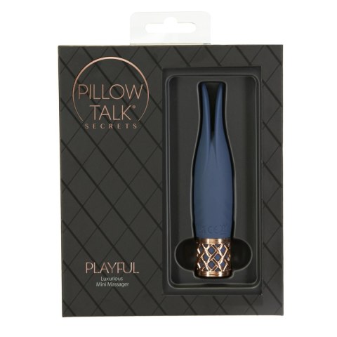 Pillow Talk - Secrets PlayfulClitoral Vibrator Blue Pillow Talk - Secrets PlayfulClitoral Vibrator Blue