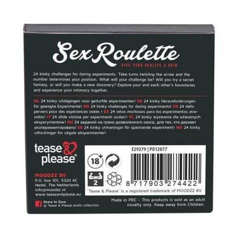 Sex Roulette Kinky (NL-DE-EN-FR-ES-IT-PL-RU-SE-NO) Sex Roulette Kinky (NL-DE-EN-FR-ES-IT-PL-RU-SE-NO)
