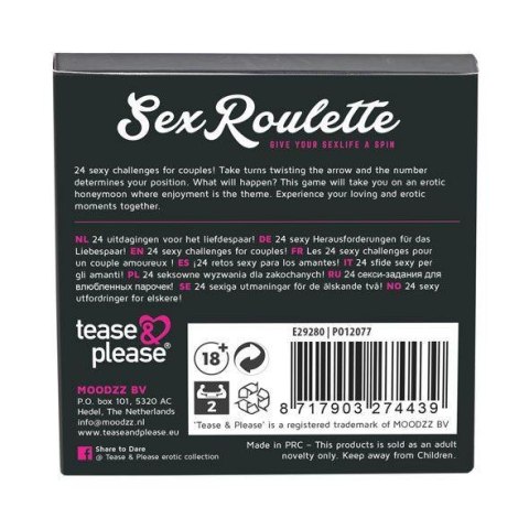 Sex Roulette Love & Marriage (NL-DE-EN-FR-ES-IT-PL-RU-SE-NO) Sex Roulette Love & Marriage (NL-DE-EN-FR-ES-IT-PL-RU-SE-NO)