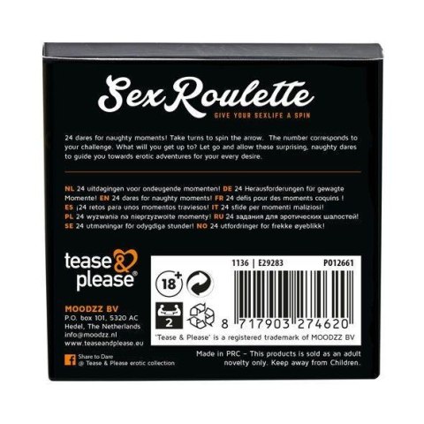 Sex Roulette Naughty Play (NL-DE-EN-FR-ES-IT-PL-RU-SE-NO) Sex Roulette Naughty Play (NL-DE-EN-FR-ES-IT-PL-RU-SE-NO)