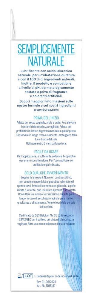 Durex Naturals Gel Extra 100ml Durex Naturals Gel Extra 100ml