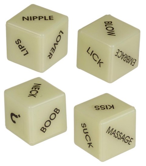 Dice "Glow-in-the-dark" Engl. Dice "Glow-in-the-dark" Engl.