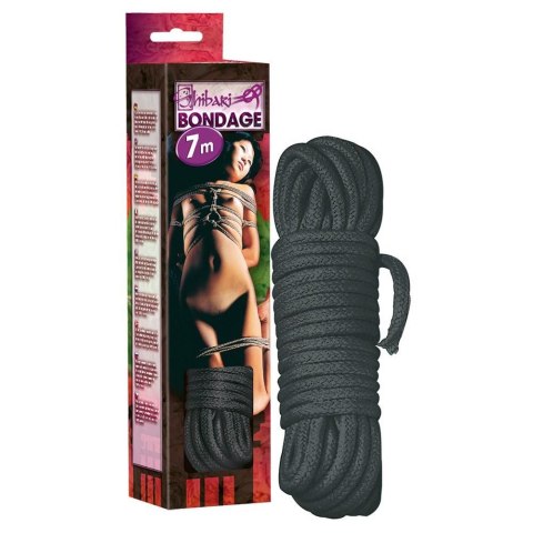 Bondage rope 7 m black Bondage rope 7 m black