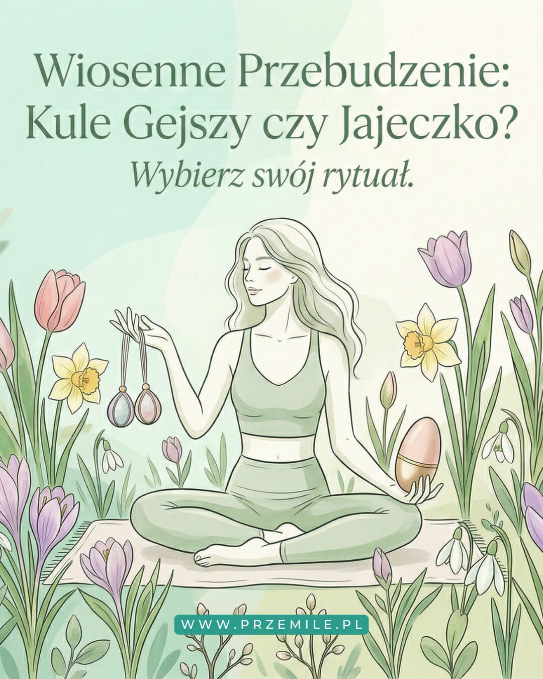 Kule Gejszy a Wibrujące Jajeczka. Wiosenny przewodnik